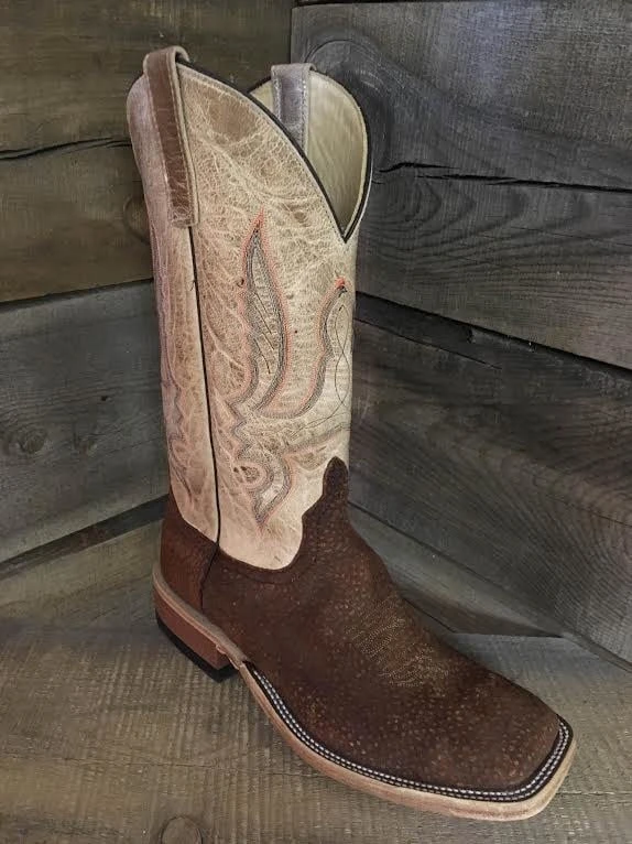 Anderson Bean Anderson Bean Men's Carpincho Square Toe Boot 2 Anderson Bean Anderson Bean Men's Carpincho Square Toe Boot - Image 2