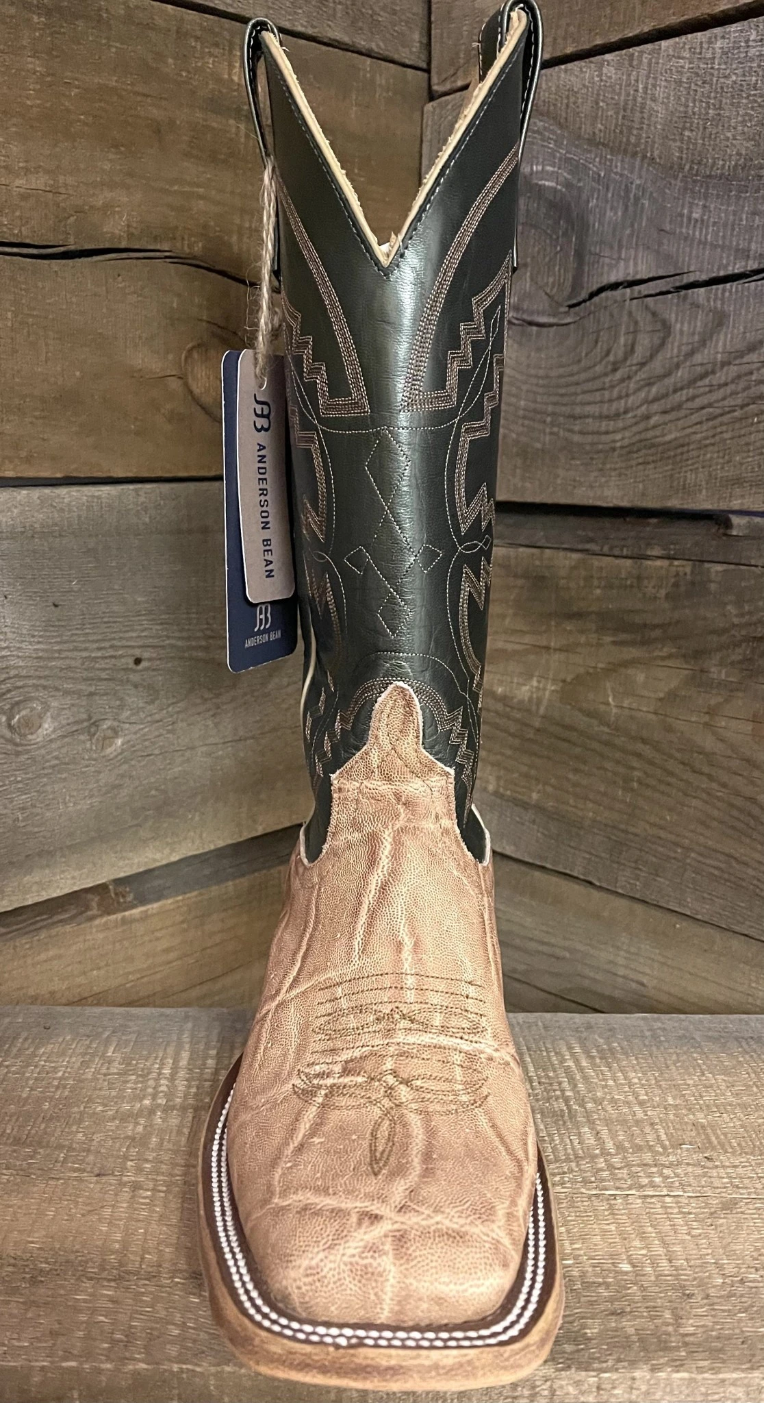 Anderson Bean Anderson Bean Women's Tan Tipped Elephant 331416 2 Anderson Bean Anderson Bean Women's Tan Tipped Elephant 331416 - Image 2