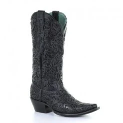 Corral Women's Black Inlay Western Boot