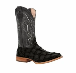 Durango Durango Men's Black Pirarucu Exotic Boots