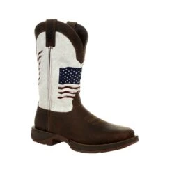 Durango Men's Distressed Flag Rebel Boot