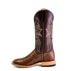Horse Power Men's Kango Tobacco Full Quill Ostrich Boot C3 -Durango Store horse power mens kango tobacco full quill ostrich 2