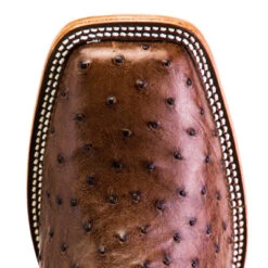 Horse Power Men's Kango Tobacco Full Quill Ostrich Boot C3 -Durango Store horse power mens kango tobacco full quill ostrich 4