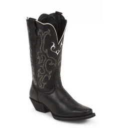 Justin Justin Women's Black Stampede Boot C3 Size 6 B