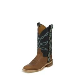 Justin Justin Women's Kenedy Tan Ribbon Boot 6.5M