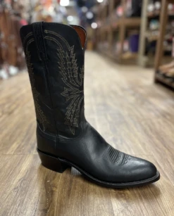 Lucchese Lucchese Men's Black Mad Dog Goat Boot C4