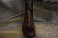 Lucchese Men's Cigar Ostrich Roper Boot C4 8.5 D -Durango Store lucchese mens cigar ostrich roper boot c4 85 d 1