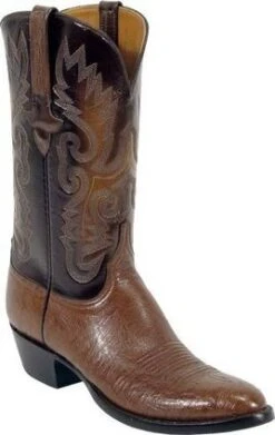 Lucchese Men's Smooth Ostrich Classics Western Boot C5
