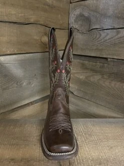 Nocona Boots Nocona Ladies Brown Floral Western Boot