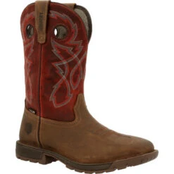 Rocky Legacy Steel Toe Red Work Boot