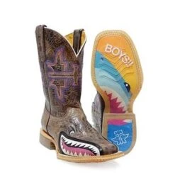 Tin Haul Kid's I Don't Bite Boots C3 -Durango Store tin haul kids i dont bite boots c3 2