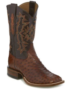Tony Lama Men's Full Quill Ostrich Kronner Boot