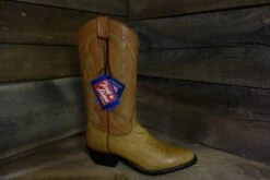 Tony Lama Men's Smooth Ostrich Western Boot C3