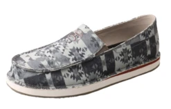 Twisted X Twisted X Hooey Grey Multi Slip On Loafer