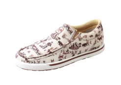 Twisted X Twisted X Ladies Maroon Western Kicks