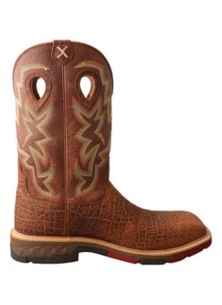 Twisted X Twisted X Men's Elephant Print Nano Composite Toe Work Boot -Durango Store twisted x twisted x mens elephant print nano compo 3