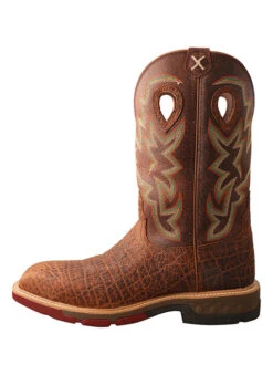 Twisted X Twisted X Men's Elephant Print Nano Composite Toe Work Boot -Durango Store twisted x twisted x mens elephant print nano compo 4