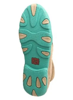 Twisted X Twisted X Women's Turquoise Driving Moccasin -Durango Store twisted x twisted x womens turquoise driving mocca 5