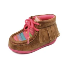 Twister Twister Kimberly Serape Fringed Shoe